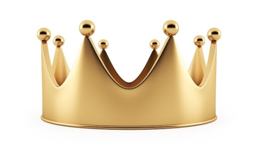 Krona i guld